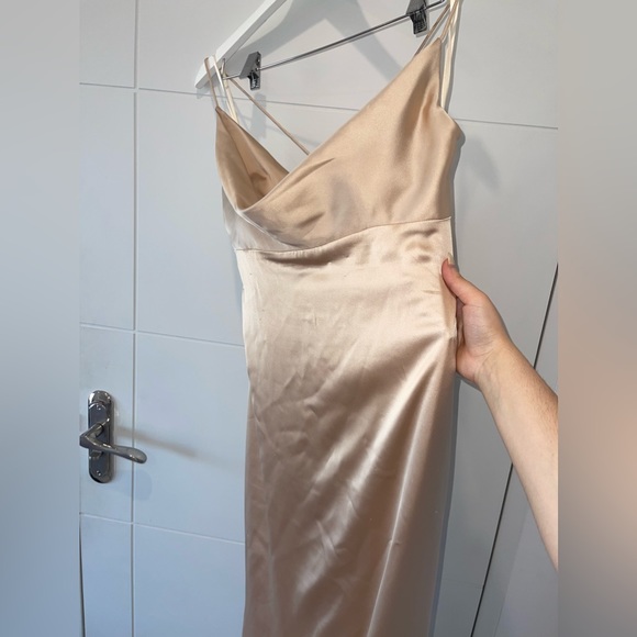 Portia and Scarlett Dana Gown in Champagne - Picture 5 of 11